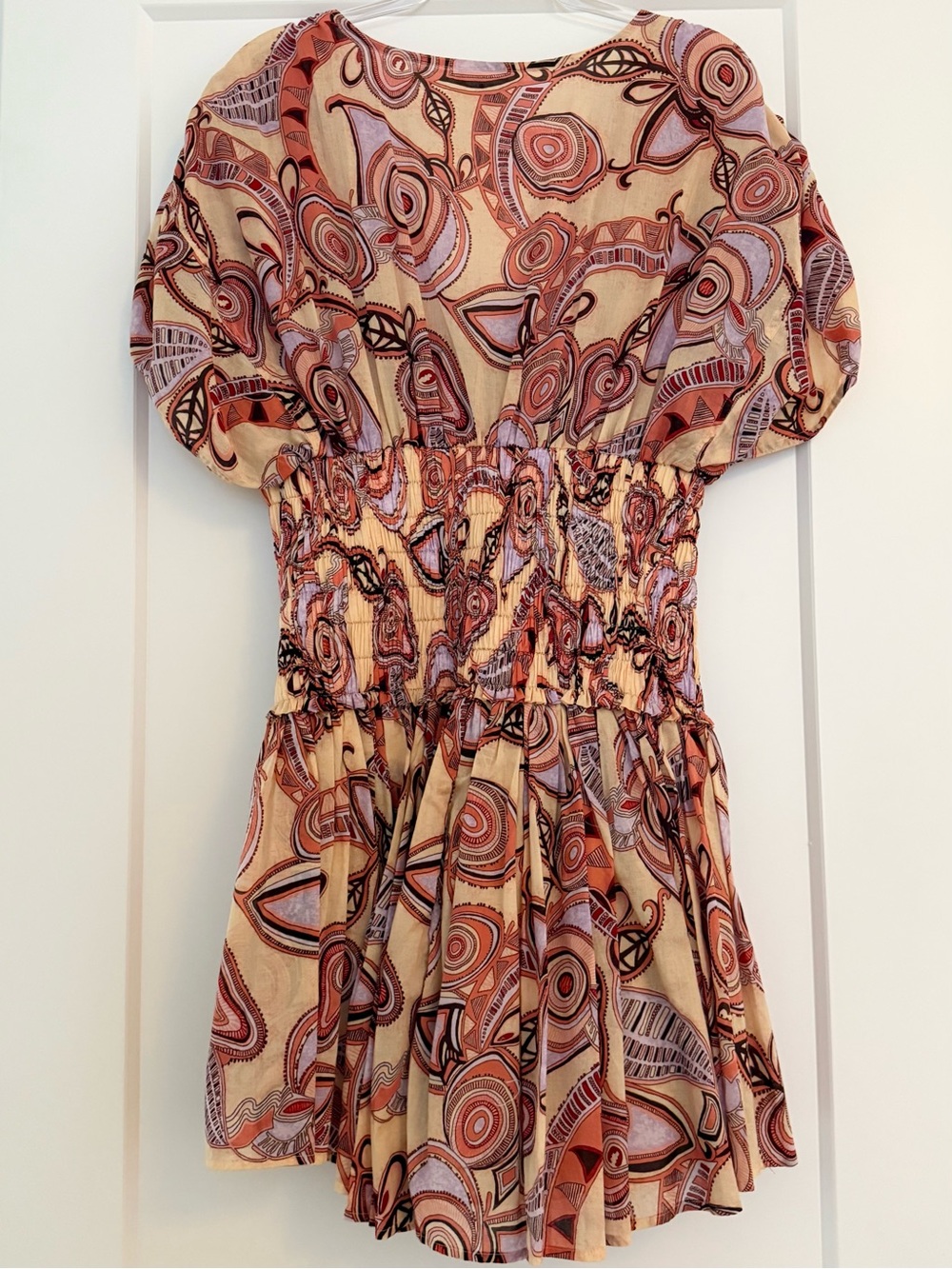 A.L.C. Luna Print Mini Dress Luna NWT Size 6 - Picture 8 of 10